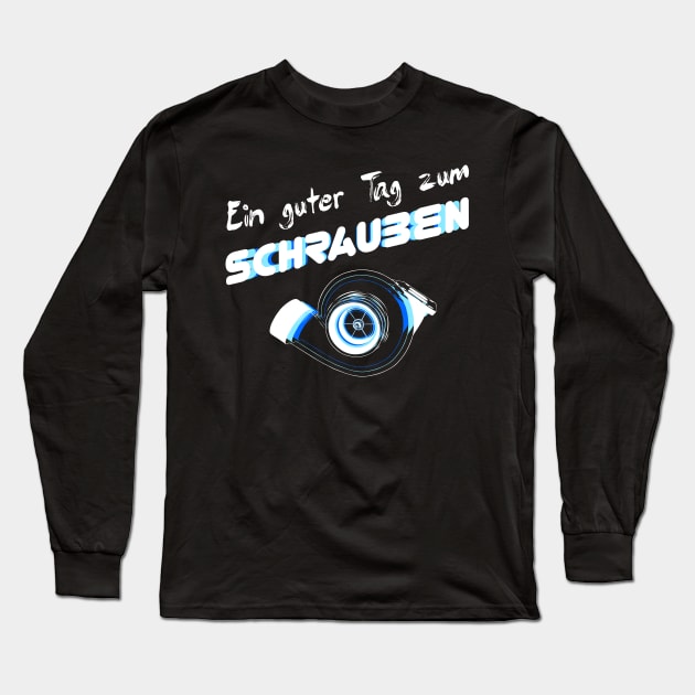 Tuning sports cars Mechanics Long Sleeve T-Shirt by Johnny_Sk3tch